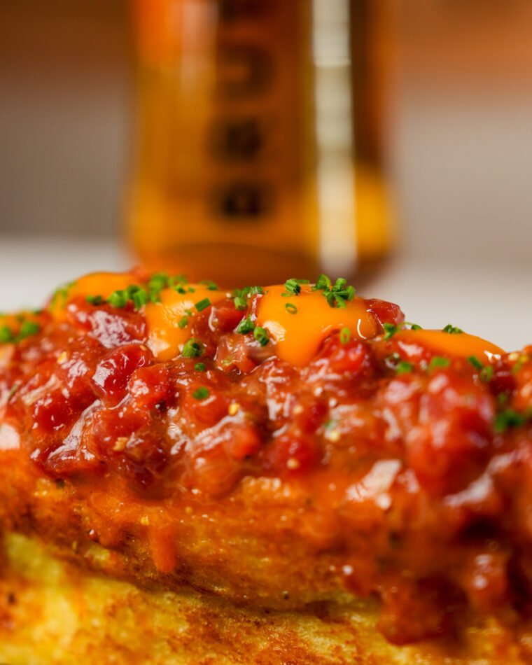 Brioche de steak tartar