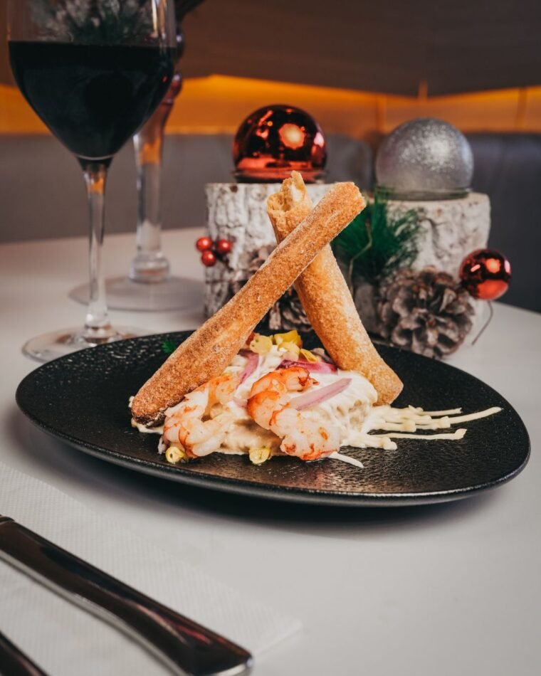 Ensaladilla rusa de langostino